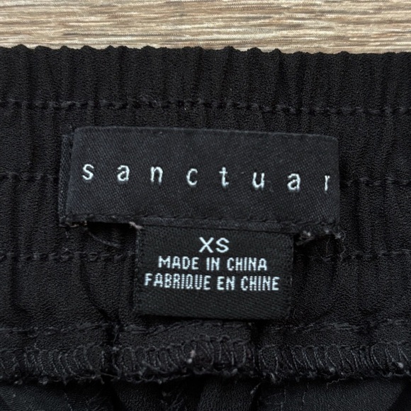 Sanctuary Day Trip Jogger Black Pull On Pants Size XSmall - Picture 10 of 14